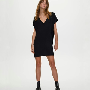 Aritzia Wilfred‎ Free Black Marcoux Mini Dress XXS